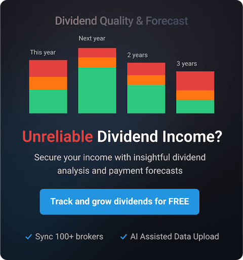 Portfolio with Dividend calculation on simply wall st